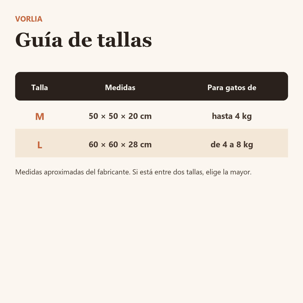 Vorlia · Cama redonda de fieltro con túnel interior y cremallera para gatos (4)